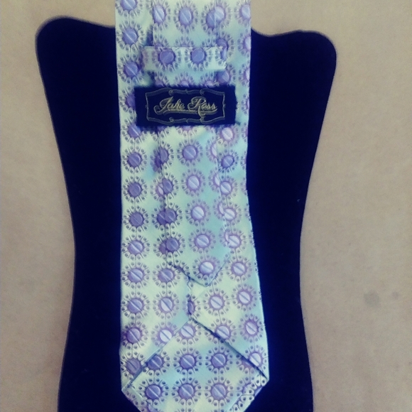 3/$25😌JAKE ROSS SILK TIE - Picture 3 of 3